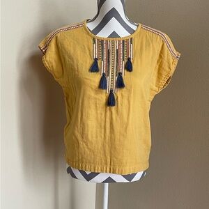 Ariat Western Blouse - Top - Shirt - With Tassels - Size: S/P